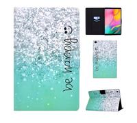 CXTCASE Funda para Samsung Galaxy Tab A 10.1 2019(SM-T510/T515), funda protectora con función atril para Samsung Galaxy Tab A 10.1 2019 SM-T510/T515, sonrisa