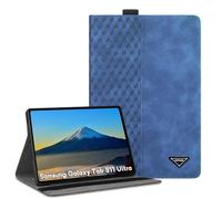 CXTCASE Funda para Samsung Galaxy Tab S11 Ultra 14.6" 2025, PU Protectora Carcasa con Función de Soporte para Samsung Galaxy Tab S11 Ultra 2025 SM-X930 / SM-X936B, Azul