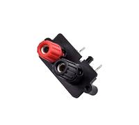 CXVFY 1 unid 2 4 6 Posiciones Pin de Curva Audio Externo Audio Jack Amplificador Amplificador Banana Conecte 4 mm Conector de Enchufe Tornillo Post Bloque de terminales(2 Positions)
