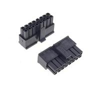 CXVFY 4 piezas Micro-Fit 3.0 Conector Receptáculo Carcasa 2 Pin 4 6 8 10 12 14 16 18 20 22 24 Circuitos Macho Carcasa Cruz Molex 43025(2x8 Pin)