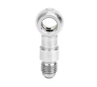 CXVFY Adaptador de banjo de acero inoxidable banjo accesorio accesorio accesorio de accesorio 10mm / 0.4in (AN4 A 04) Ajuste para M10 Banjo Bolt