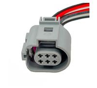 CXVFY Arnés de conector interno de válvula EGR de 6 pines compatible con 1J0 973 713 G 1J0973713G 42121200, con cable de 15 cm y 20 AWG (10 piezas)