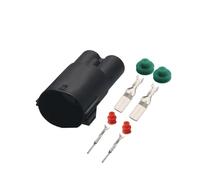 CXVFY Compatible 7283-8497-90 1 juego de conectores de cable impermeables de 4 pines 7282-8497-90 Conectores hembra(Follow me cheaper-01,1 of female)