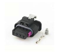 CXVFY Conector eléctrico de 4 pines for automóvil 1-1718645-1 1-1670918-1 a prueba de agua 1718645-1 1670918-1 con terminales y sellos(2pcs)