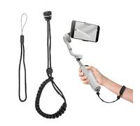 CXWFLM Correa de muñeca para cámara con tornillo de 1/4 pulgadas - Correa de muñeca ajustable de nailon para DJI Osmo Mobile 7P, cámaras de acción, cardán y estabilizadores de teléfonos inteligentes