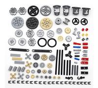 CXWK Juego de Piezas de ingeniería, Kit de construcción, tecnología de Motor, Engranajes, Bloques de sujeción, Piezas de unión, Compatible con técnicas