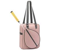 CXWLD Bolsa de hombro de tenis, mochila de bádminton, raqueta de tenis de gran capacidad para mujeres y hombres deportes al aire libre bolsa de fitness accesorios