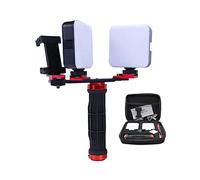 CXWLD Equipo De Luz De Flash De Fotografía Dental LED, Fotografía Móvil Luz LED Teléfono Foto Video Iluminación De Linterna, Luz De Llenado Oral De Odontología Ajuste De Brillo De Odontología