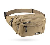 CXWMZY - Riñonera para Hombre y Mujer, con Correa Ajustable Impermeable de Gran Capacidad, Ideal para Entrenamiento, Viajes, Senderismo, Ciclismo, Perro, Caminar, Pescar