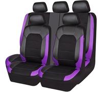CXWQSB66 Funda Asiento Coche para Fiat Punto II (188) 1999 2000 2001 2002-2007, Antideslizantes ResistenteCómodo y Impermeables Transpirable Juegos de Cubreasientos,Purple