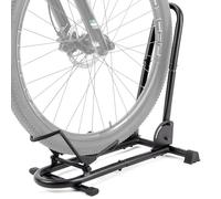 CXWXC Soporte de Suelo Plegable para Bicicletas Interiores, Ideal para Garaje y hogar,Compatible con Bicicletas de montaña,Carretera y eléctricas de 26 a 29 Pulgadas, Almacenamiento Seguro y Compacto