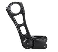 CXWXC Vástago Ajustable de MTB de 31,8 mm, 85 Grados, 90/110/145 mm, Elevador de vástago de Bicicleta de montaña de aleación de Aluminio para Bicicleta de montaña MTB Road City Bike (31,8 x 145 mm)