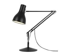 CXYWBD Adjustable Matte Lacquer Table with Cast Iron Base Home Decor Essentials Study Bedroom Office Lamp, Jet Black Suitable for bedrooms, Living Rooms, Offices, Book