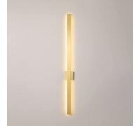 CXYWBD Apliques Murales, Franja oro Led Plan Splicina Nordic Geométrica montada en la Flexión iluminación interior Luz pared moderna para el dormitorio Sala estar Corredor Balcón Lámpara de decoración