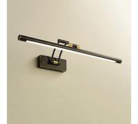 CXYWBD Apliques Murales, Mirror baño LED luz Delantera, iluminación Maquillaje Ajustable 4000K lámparas Espejo Giratorio Natural tocador para Lámpara decoración Noche de la Pared 57