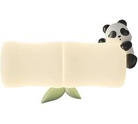 CXYWBD Cartoon Panda White Light Fixture PE Shade, 3 Color Mode Cute Kids Wall Lamp Creative Animals Night Lights for Children Room