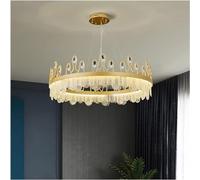 CXYWBD Chandelier Led Pendant Lights Crown Deco Crystal Hanging Lamp Compatible with Living Dining Room Bedroom Lighting,Pendant Lighting Ceiling