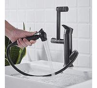 CXYWBD Copper Kitchen Faucet Basin Tap Hot and Cold Water Mixer Single Hole Bathroom Sink Faucet for Home Use