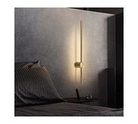 CXYWBD Copper Wall Lamp Luxury Mirror Front LED Light Compatible with Living Room Restroom Bedroom Minimalist Aisle Bedside Lamp,L735h100mm