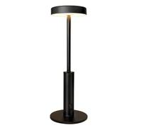 CXYWBD Cordless Portable Touch Table Lamp, Rechargeable, Stepless Dimming Light Restaurant Home Dining Patio (Black 1 Pack) Suitable for bedrooms, Living Rooms, Offices, Book