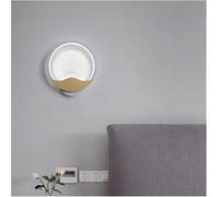 CXYWBD Creative Lamp Compatible with Living Room Bedroom Bedside Corridor Souce Round Square Shape Lights Home Lighting Decoration Lamparas Wall Light Strip ((Ro