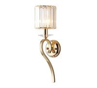 CXYWBD Crystal Golden Luxury Copper Wall Light LED Nordic Lamp for Living Room Bedroom Bathroom Corridor Aisle,