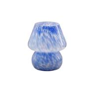 CXYWBD Cute Mushroom Decorative Table Lamp, Unique Aesthetic Home Decoration, Bedroom, Desk Bedside, Room Suitable for bedrooms, Living Rooms, Offices, Book(Ocean Blue)