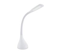 CXYWBD Energy Efficient Natural Light Desk Lamp with Neck, 4 Adjustable Brightness Settings Home Office, White Suitable for bedrooms, Living Rooms, Offices, Book