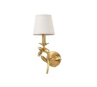 CXYWBD Fashion Bedroom Bedside Minimalist All-Copper American Country Living Room Wall Lamp,1 Pack