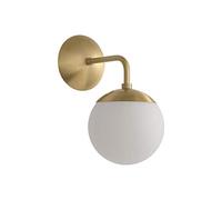 CXYWBD Fashion E27 Source Nordic Living Room Facing Down Brass Lamps Black Bedroom Bedside Lamp Aisle Creative Wall Light Indoor and,Gold