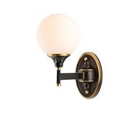 CXYWBD Fashion Wall-Mounted All Copper Lamp Romantic Warm Living Room Background Light and Beautiful Bedroom Bedside Suction Wall Lamp,Single Head