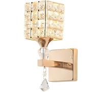 CXYWBD K9Crystal Lamp, Bedside Wall Compatible with Living Room Bathroom Mirror Headlights Decor Light Fixture,for Bedroom Farmhouse