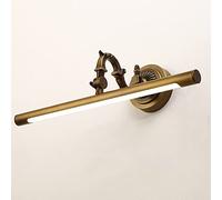 CXYWBD Lamps Sconces LED Bathroom Vanity Light Copper Front Lamp 4000K Natural White Wall Bar Lighting Fixtures Over Washroom Mirror Cabinet Lamps,One Color-75cm