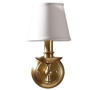 CXYWBD Lamps Sconces Wall - Country Full Retro Bedroom Bedside Lamp Made of Pure Copper Staircase,