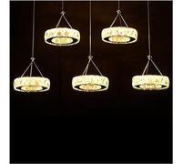 CXYWBD LED Crystal Chandelier Light Lamp Compatible with Home Decorative Cristal Chandeliers Pendant Hanging Fixture,Pendant Lighting Ceiling