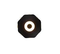 CXYWBD Luces Nordic Creative Multifaceted Luminal Diseño Redonda Pared Impermeable de Aluminio y lámpara en (Color: b)