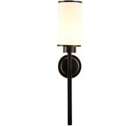 CXYWBD LumosPro New Chinese Style Full Copper Wall Lamp, Hand-Rubbed Craft, 22.4In, E27 Screw Base, Living Room(Black Rubbed Gold)