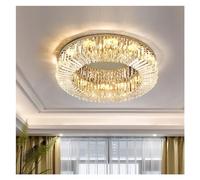 CXYWBD Luxury Crystal Living Bedroom Dining Room Led Ring Lamp Indoor Home Decoration Lamps,Pendant Lighting Ceiling