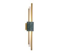CXYWBD Marble Acrylic Shade Light, Gold Decorative for Living Room Bedroom Hallway Wall Lamp Fixture T-155(Green)