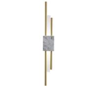 CXYWBD Marble Acrylic Shade Light, Gold Decorative for Living Room Bedroom Hallway Wall Lamp Fixture T-155(White)