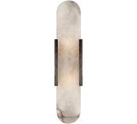 CXYWBD Marble Lampshade Lamp Wall Light Metal LED Headboard Lighting Fitting Night Lamps for Living Room Bedroom Bedside Hallway Decorative Warm,Dark