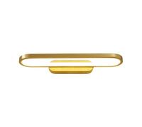 CXYWBD Metal Linear Mounted Gold 18W Indoor Led Lighting Circular Wall Light Lamp for Living Room Porch Hallway,