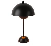 CXYWBD Metal Table Lamp, Dome Lampshade Reflects Light, Room, Study, Office, Bedside, Black Suitable for bedrooms, Living Rooms, Offices, Book