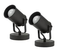 CXYWBD Multipurpose Spotlight Table Or Wall Mount Lamp with Adjustable Shade Home Decor, Dark Bronze, 2 Pack Suitable for bedrooms, Living Rooms, Offices, Book