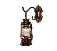 CXYWBD Nautical Style Lantern Light in Antique Copper Country Hanging Lamp Corridor Staircase Hall Restaurant Porch Wall Lighting Bedroom Bedside,