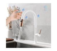 CXYWBD Smart Sensor Kitchen Faucet with Pull out Sprayer Touchless Hot and Cold Water Faucet for Kitchen Sink Bathroom Vanity Mixer