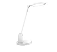 CXYWBD Table Lamp with Stable Base, Eye Protection Dimmable, Stepless Dimming and Timing Function, Work, Reading, Bedside Suitable for bedrooms, Living Rooms, Offices, Book(White)