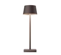 CXYWBD Wireless Charging Portable LED Desk Lamp, Waterproof 3-Color Stepless Dimming, Indoor/Outdoor/Restaurant, Rust Suitable for bedrooms, Living Rooms, Offices, Book
