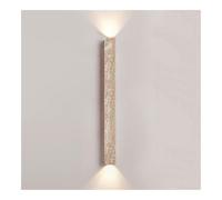 CXYWBD Yellow Travertine Light Fixture Retro Linear Long Lamp Up Down Illumination Wall for Bedroom Living Dinning Room T-155(90cm/35.4in)