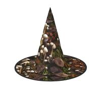 Cxzmnba Paquete de 2, sombrero de fiesta de hongos salvajes, sombrero de Halloween, artículos esenciales para festivales, disfraz y cosplay, talla única